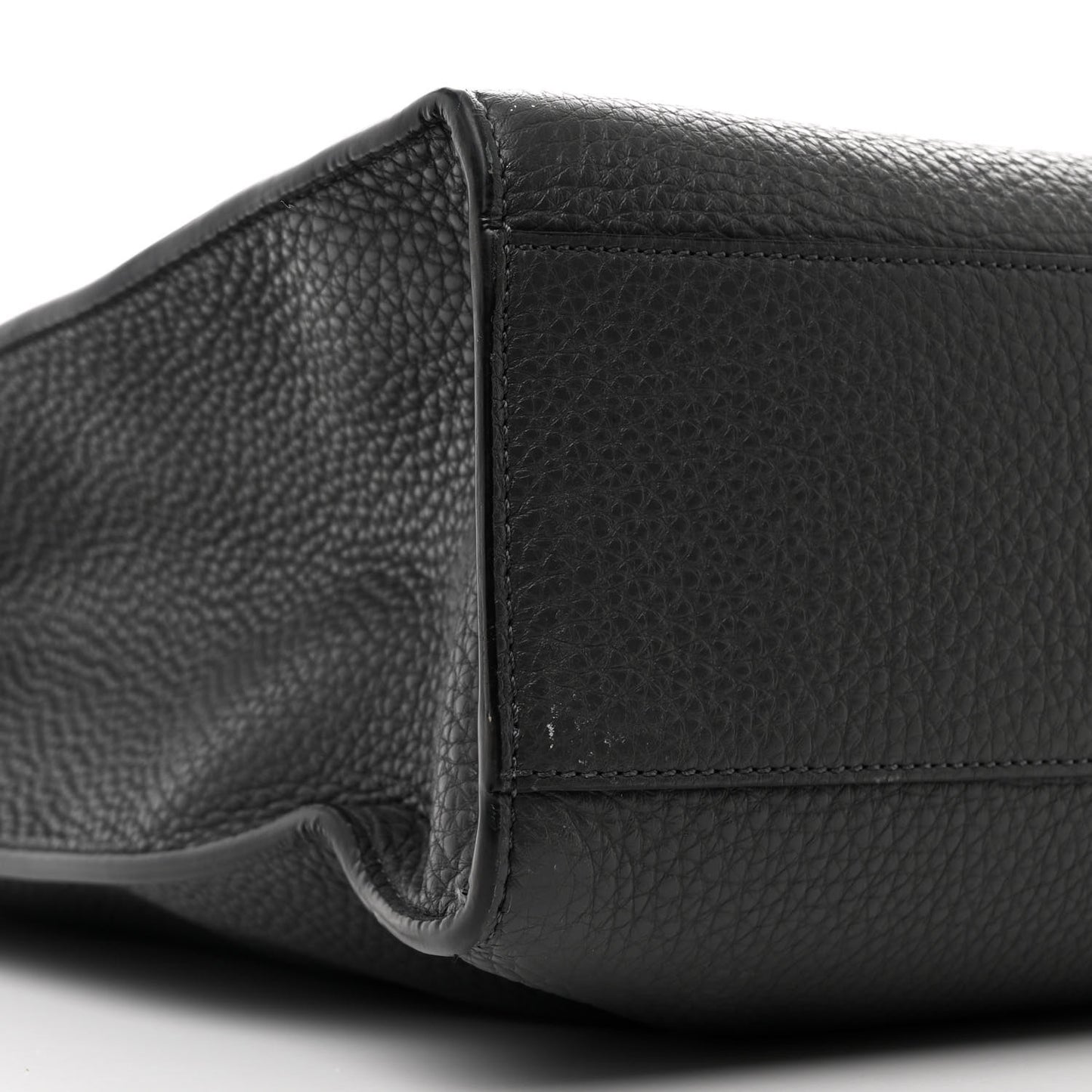 Cuoio Romano Glazed Fabric FF 1974 Peekaboo X-Lite Fit Asfalto Mou Black