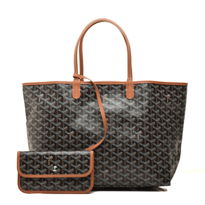 Goyard Goyardine Saint Louis PM Black Gold 1 of 8