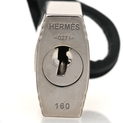 Hermes Swift Lock and Key Clochette Set Black 3 of 5