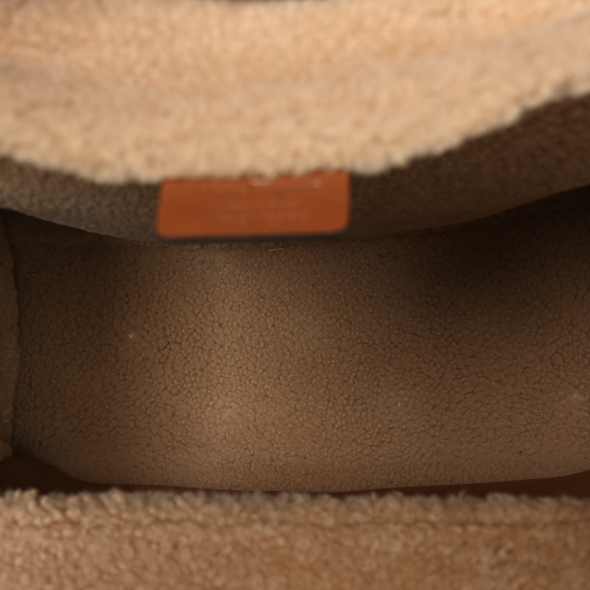 Salvatore Ferragamo Sheepskin Shearling The Studio Bag Sella 4 of 10