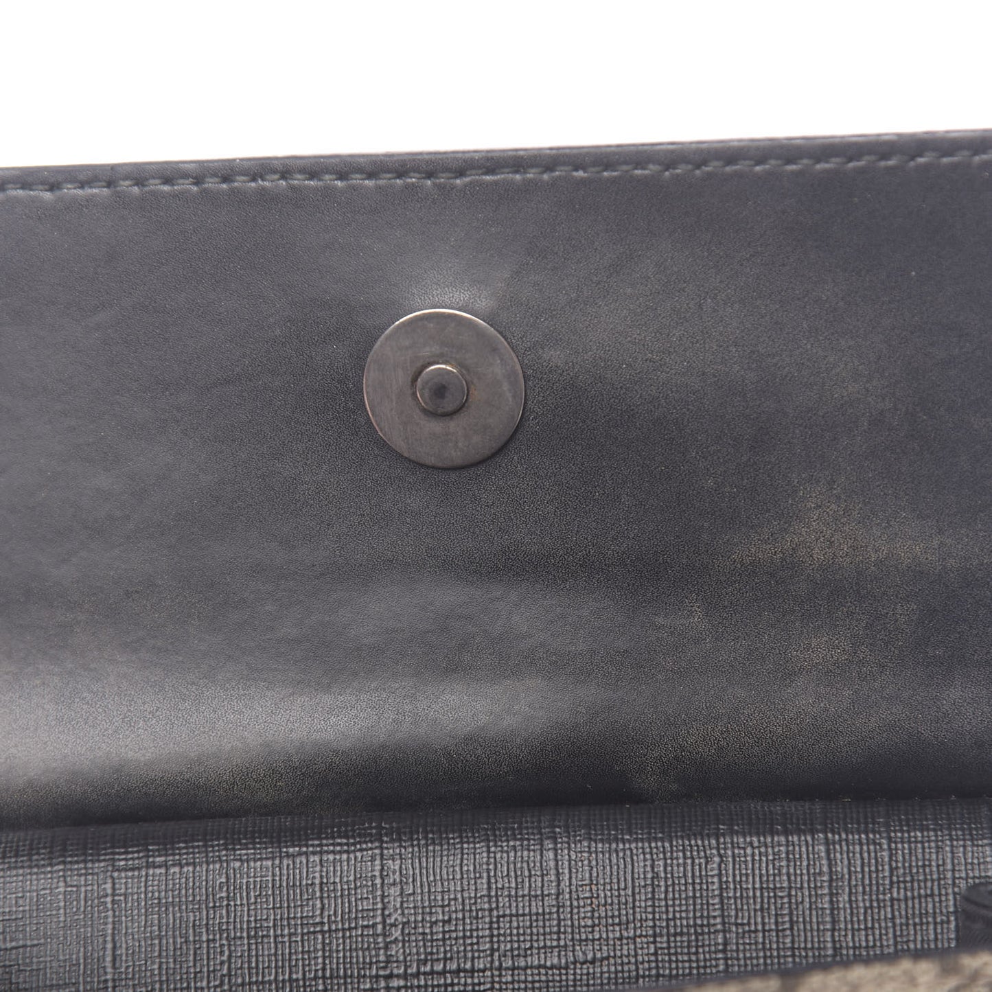 GG Supreme Monogram Web Belt Bag Black