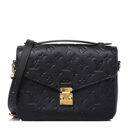 Louis Vuitton Empreinte Pochette Metis Black 1 of 14