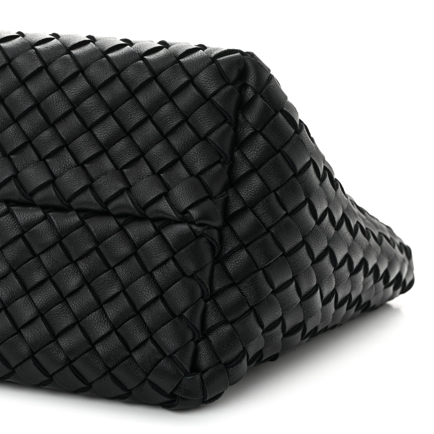 Nappa Intrecciato Mini Cabat Black