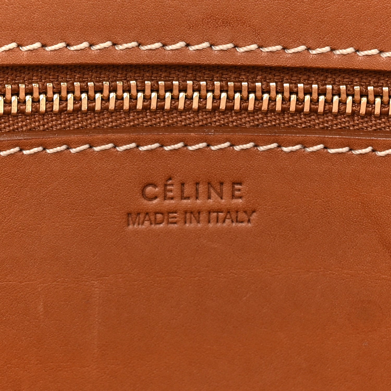 Celine Natural Calfskin Mini Tie Knot Tote Tan 6 of 19