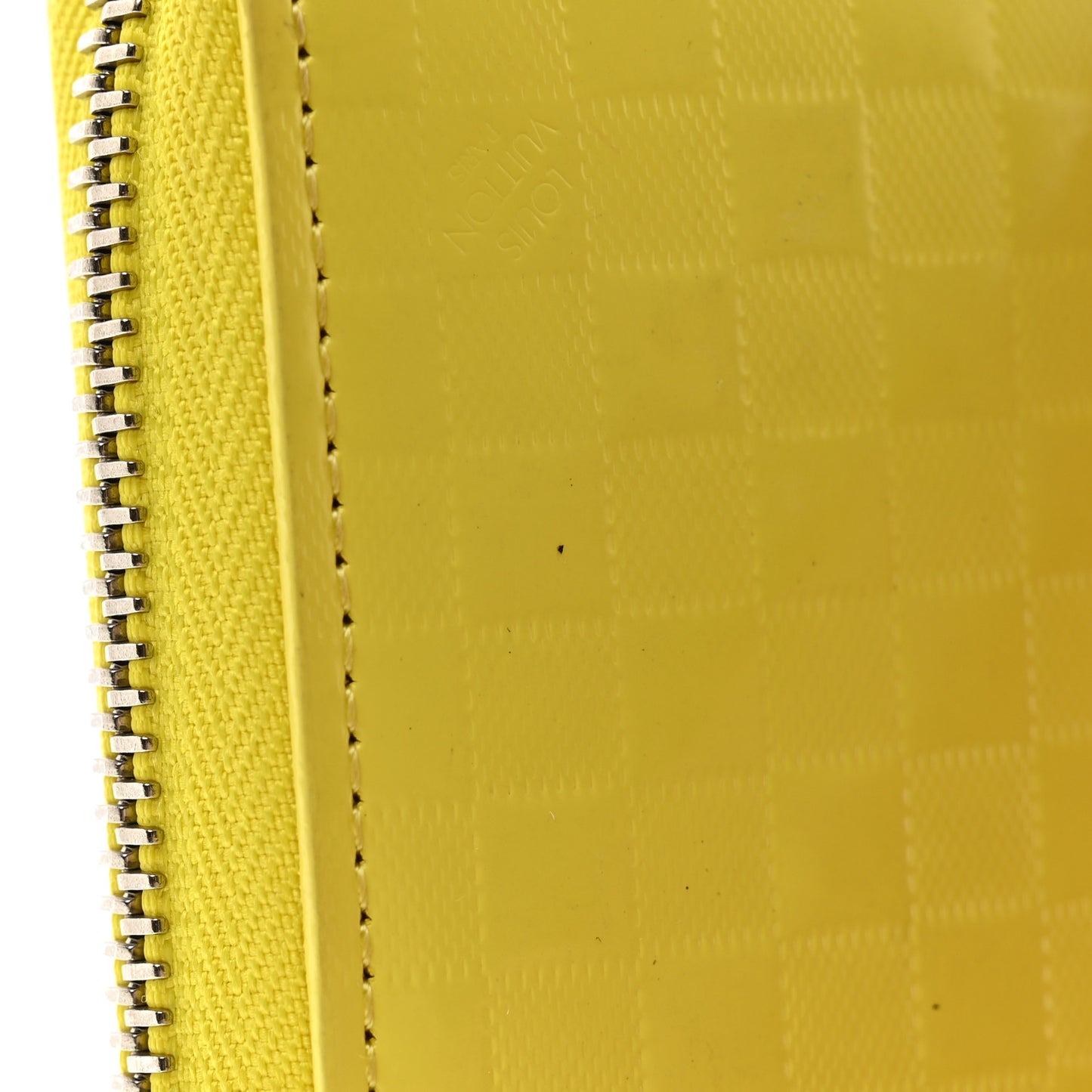 Damier Facette Zippy Wallet Yellow