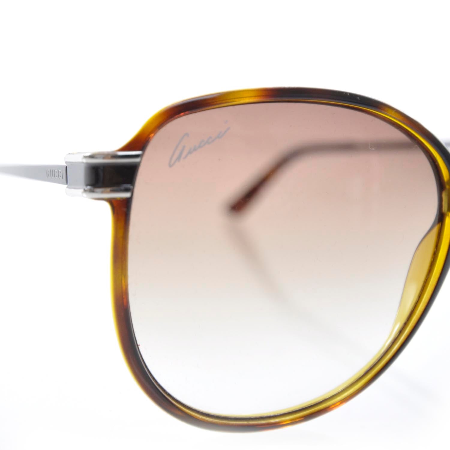 Gucci Tortoise Shell Sunglasses 3141S 5 of 8