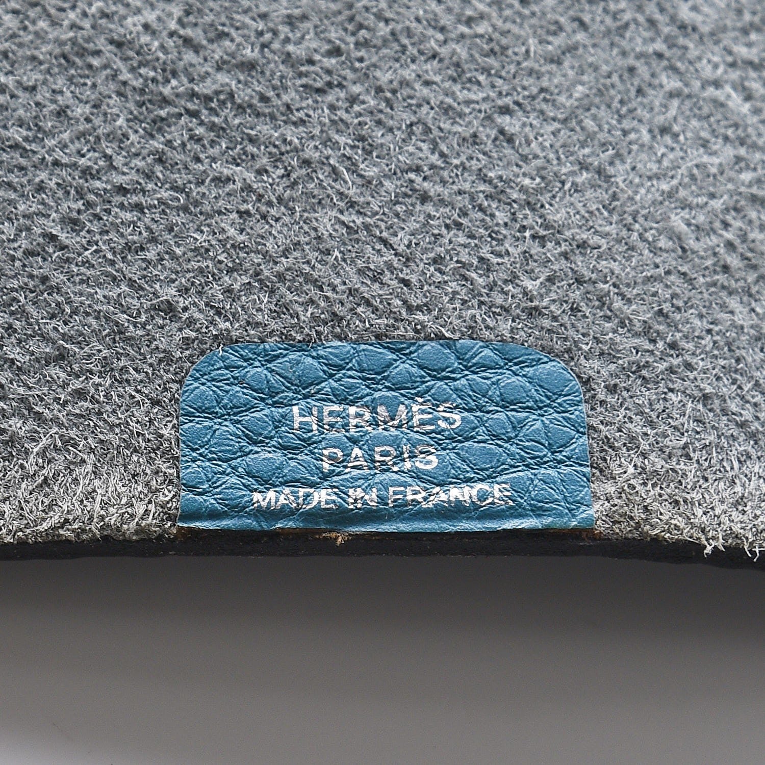 Hermes Togo Ulysse PM Agenda Cover Blue Jean 6 of 7