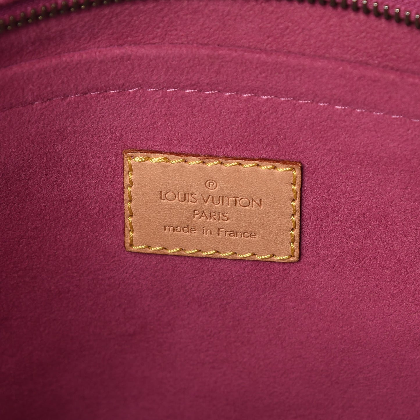 Monogram Denim Neo Speedy Fuchsia