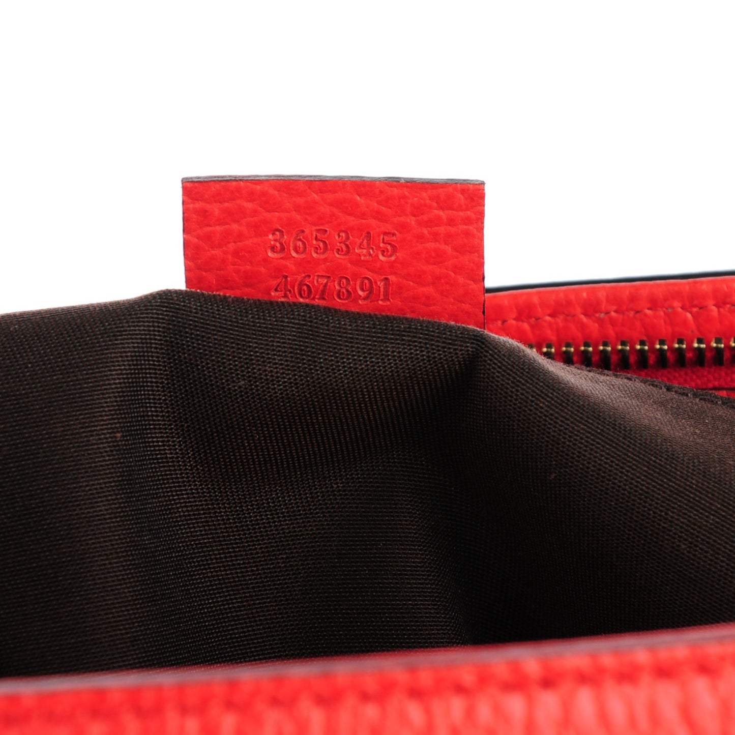 Calfskin Large Bamboo Tassel Top Handle Tote Red