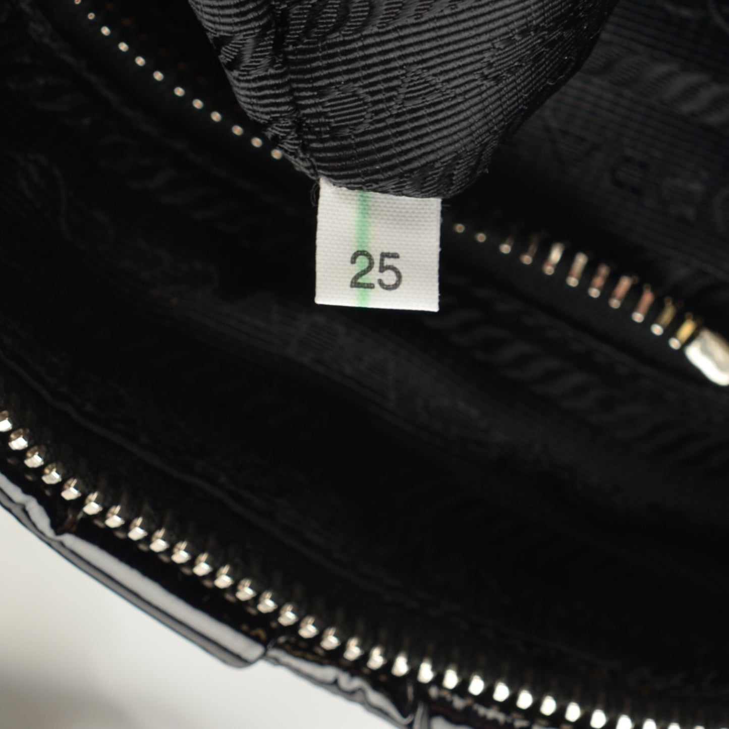 Vernice Sfumata Shoulder Bag Grigio Argento