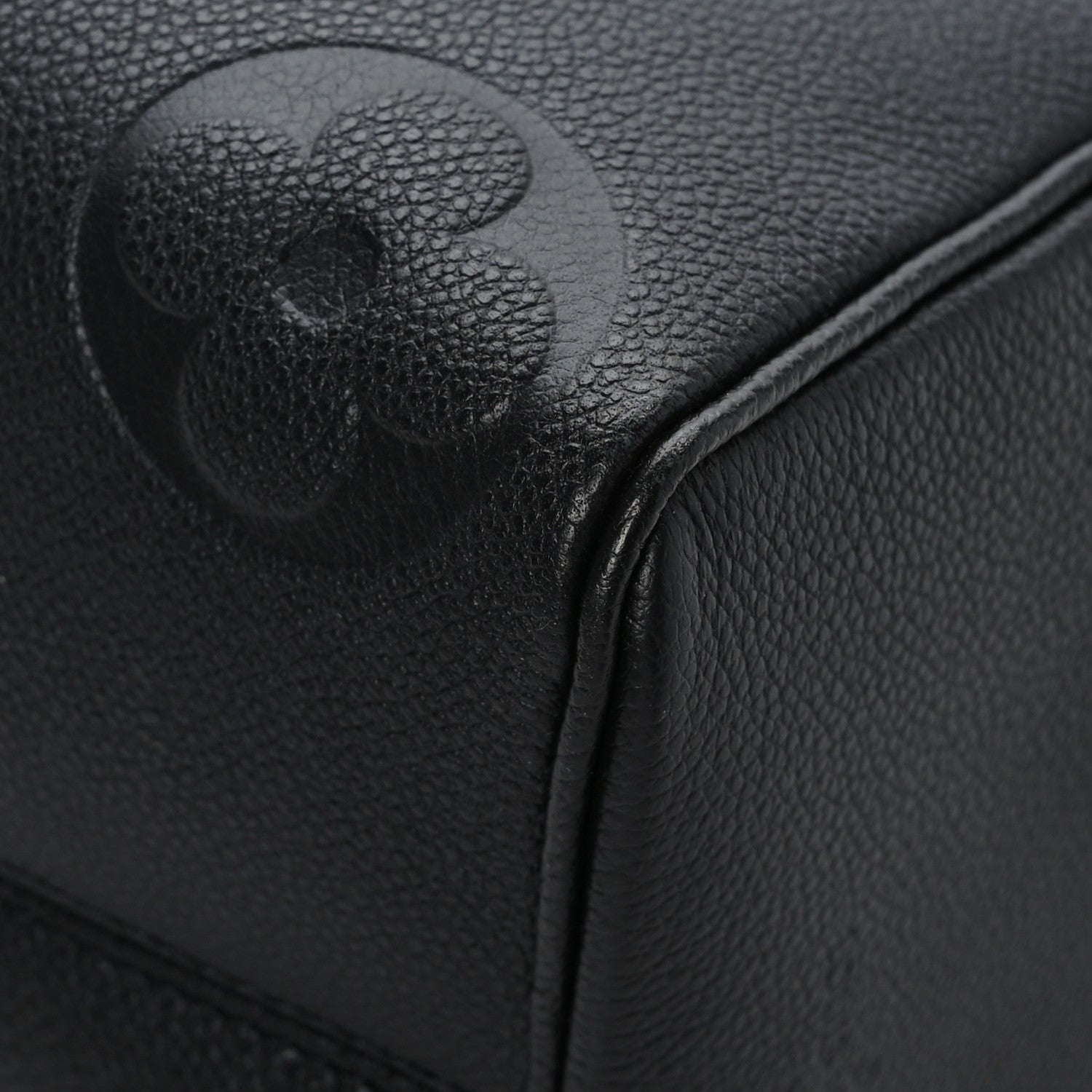 Louis Vuitton Empreinte Monogram Giant Speedy Bandouliere 25 Black 8 of 10