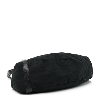 Gucci Monogram Medium Abbey Shoulder Bag Black 3 of 9