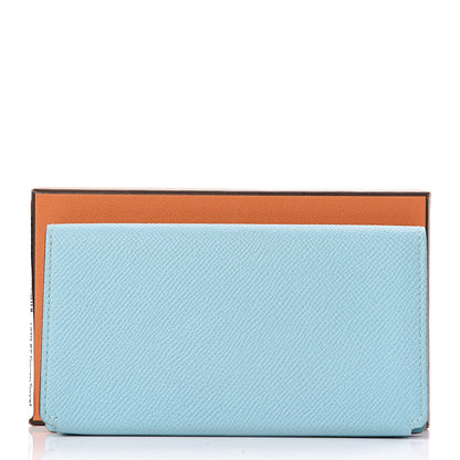 Hermes Epsom Smart Classic Case Bleu Atoll 8 of 8
