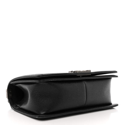 Chanel Caviar Quilted Medium Boy Flap Black 4 of 12