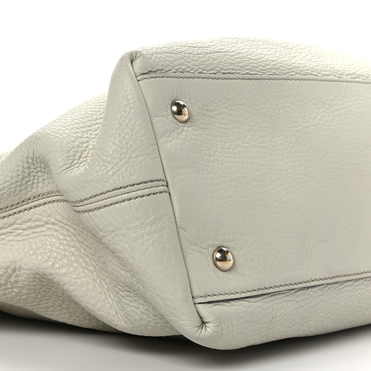 Cellarius Calfskin Large Soho Working Tote Off White