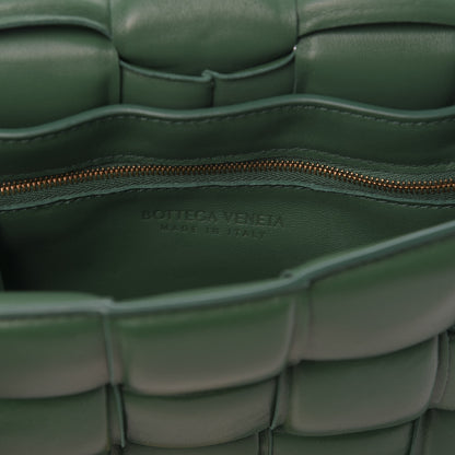 Bottega Veneta Nappa Maxi Intreccio Padded Cassette Crossbody Bag Racing Green 9 of 12