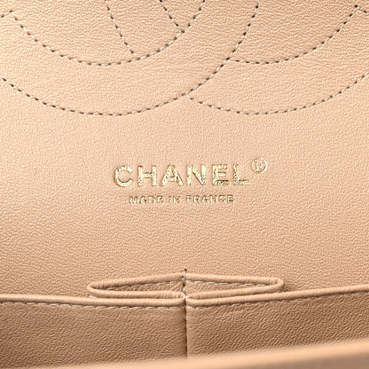 Chanel Caviar Quilted Jumbo Double Flap Beige Clair 6 of 9