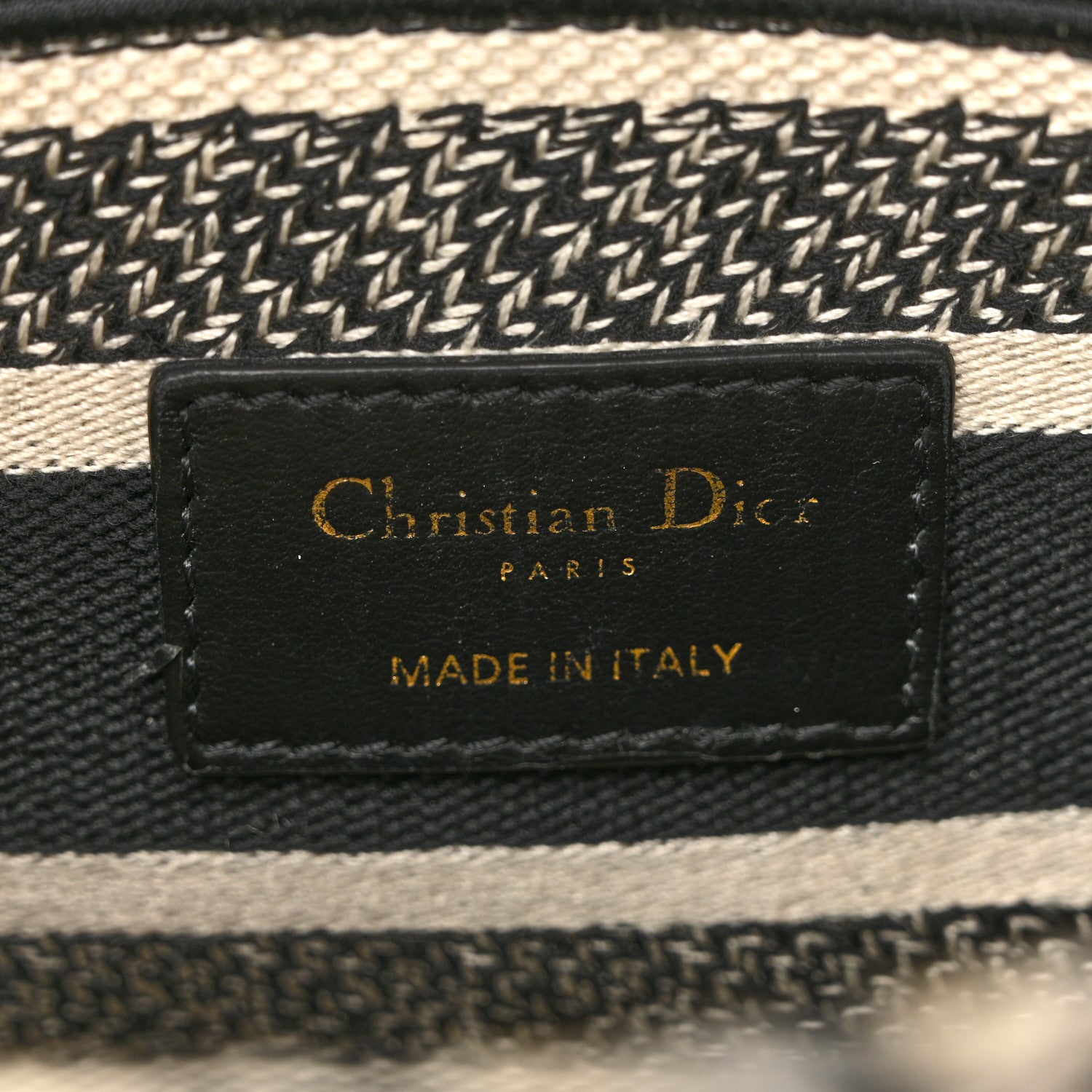 Christian Dior Canvas Embroidered Zodiac Toile De Jouy Medium Lady