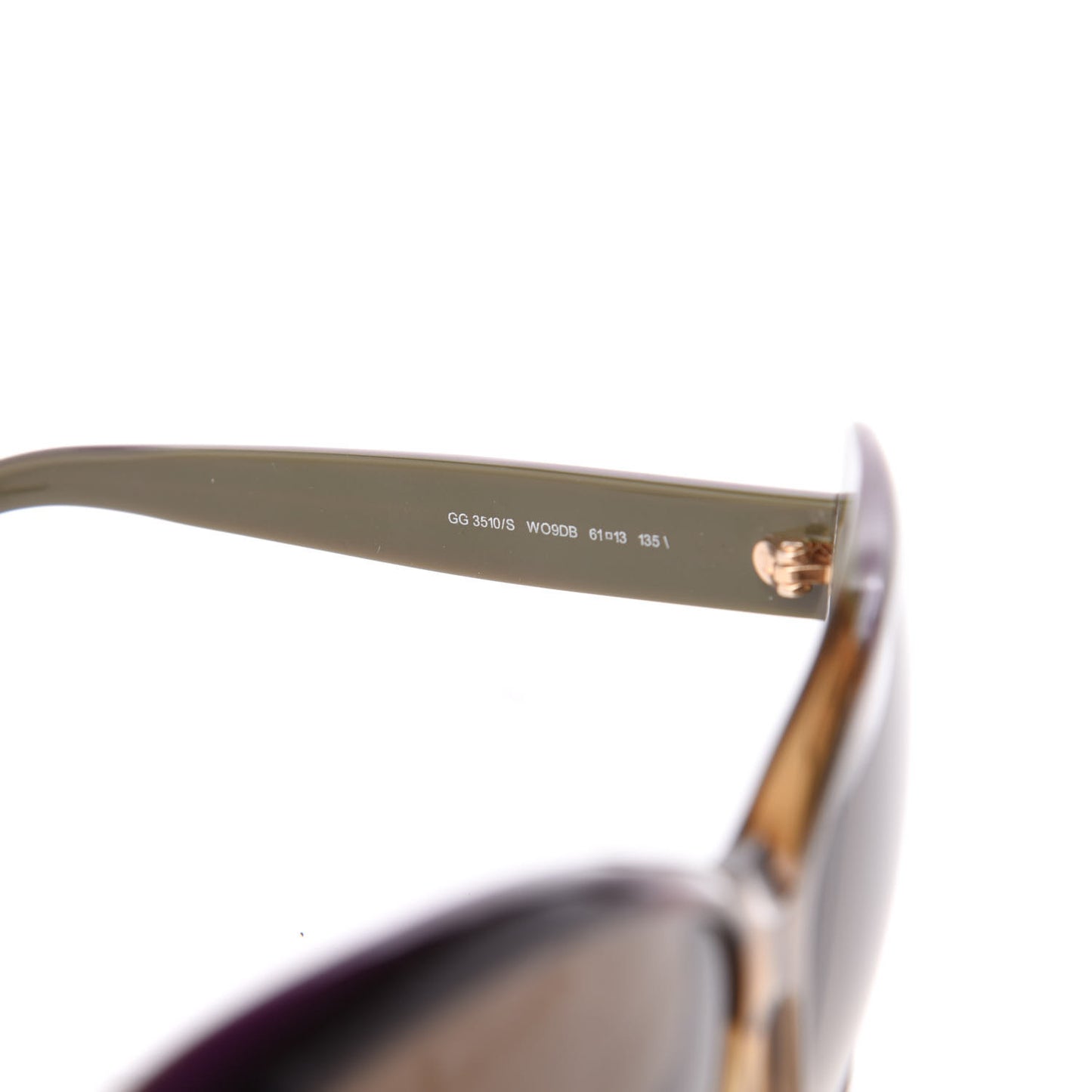 Acetate GG Cat Eye Sunglasses GG3510S Purple