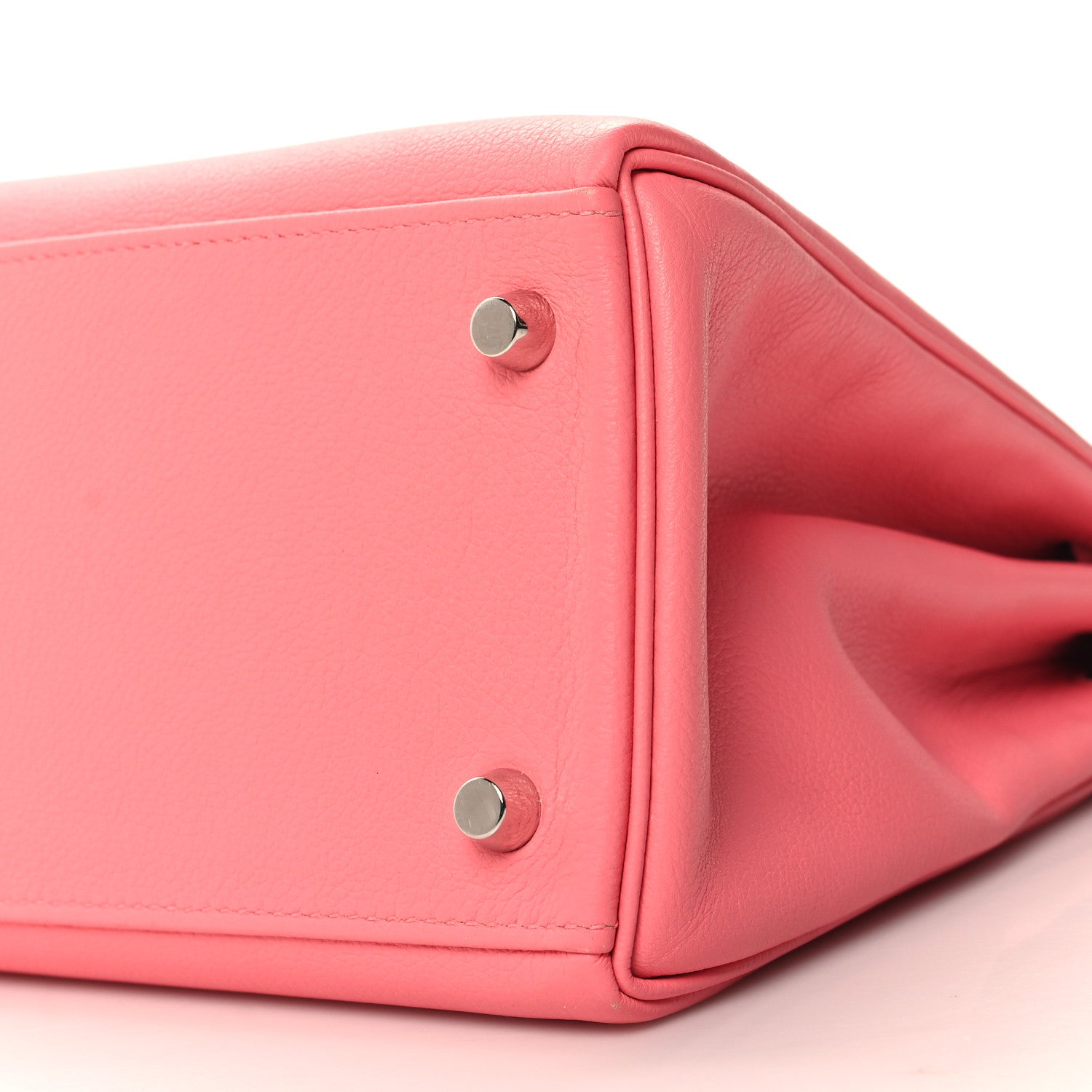 Hermes Evercolor Verso Kelly Retourne 28 Rose D'ete Rouge Exotique 10 of 10