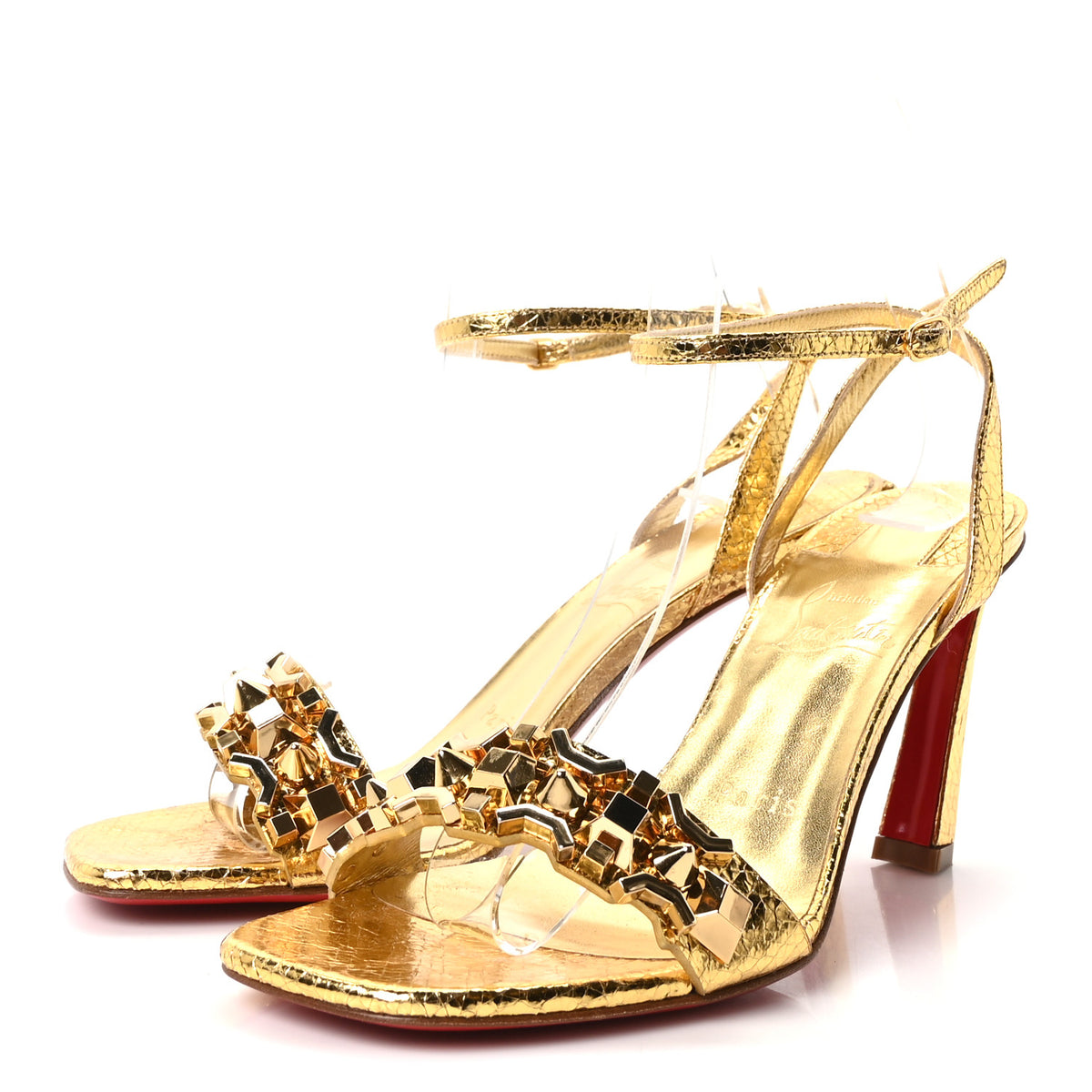 Specchio Asteroispikes 85 Sandals 36.5 Gold