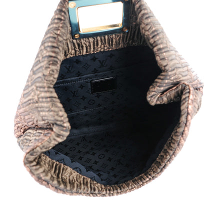 Louis Vuitton Jacquard Quilted Monogram Altair Clutch Bronze 5 of 7