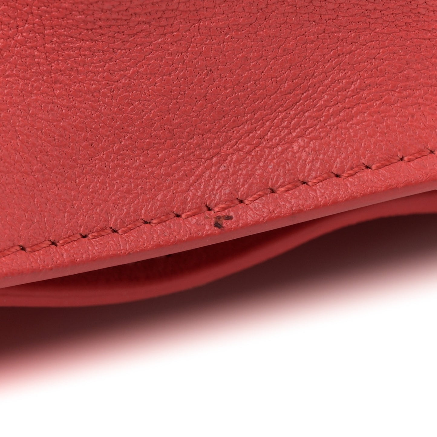 Lambskin Medium PS1 Satchel Deep Coral