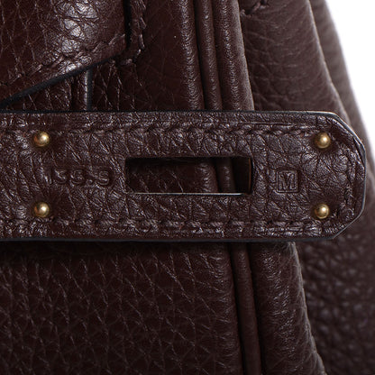 Hermes Togo Kelly Retourne 35 Chocolate 18 of 21