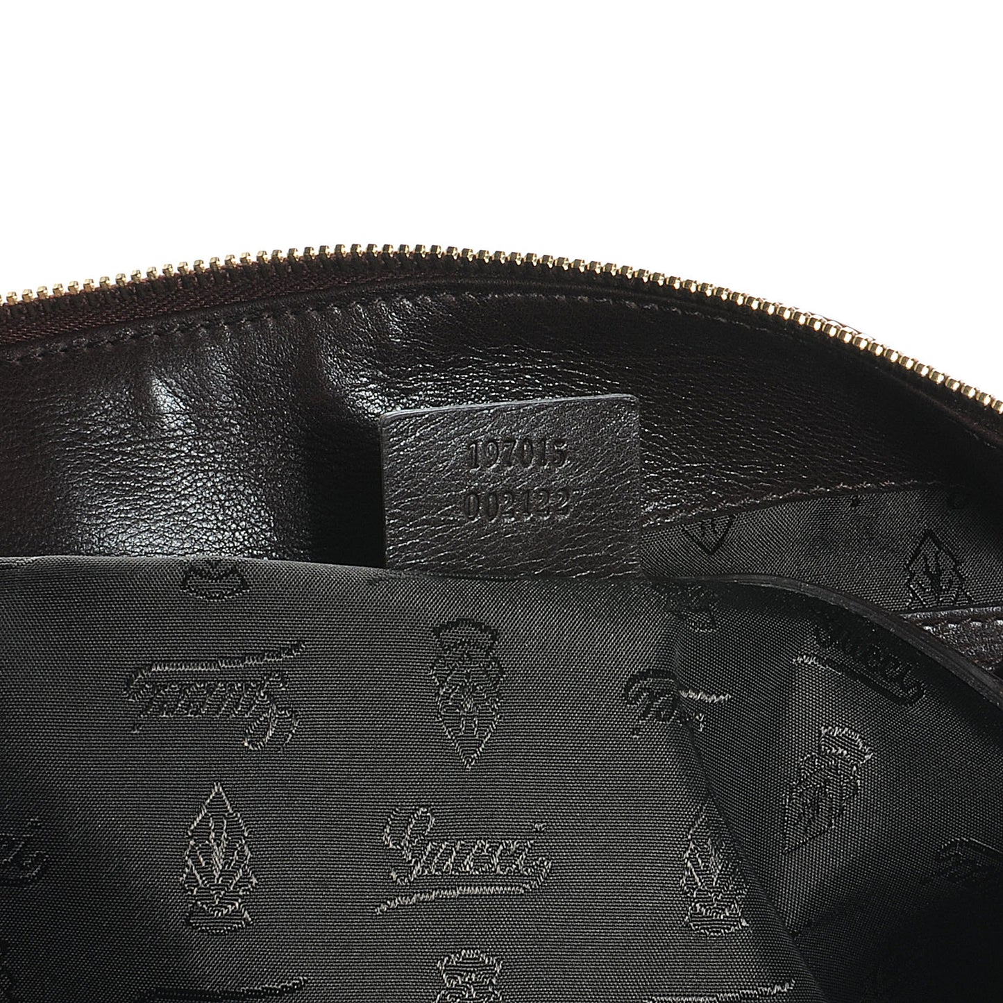 Patent Hysteria Clutch Tortoise Brown