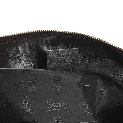 Gucci Patent Hysteria Clutch Tortoise Brown 7 of 7