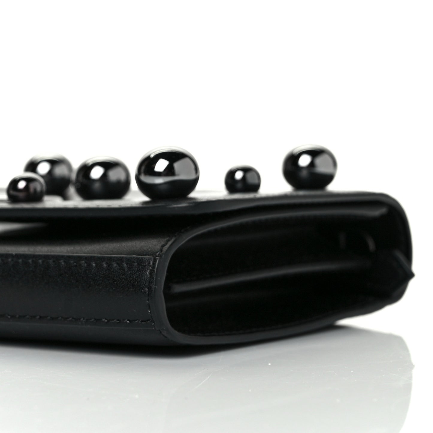 Vitello Liberty Pearl F is Fendi Wallet On Chain Black