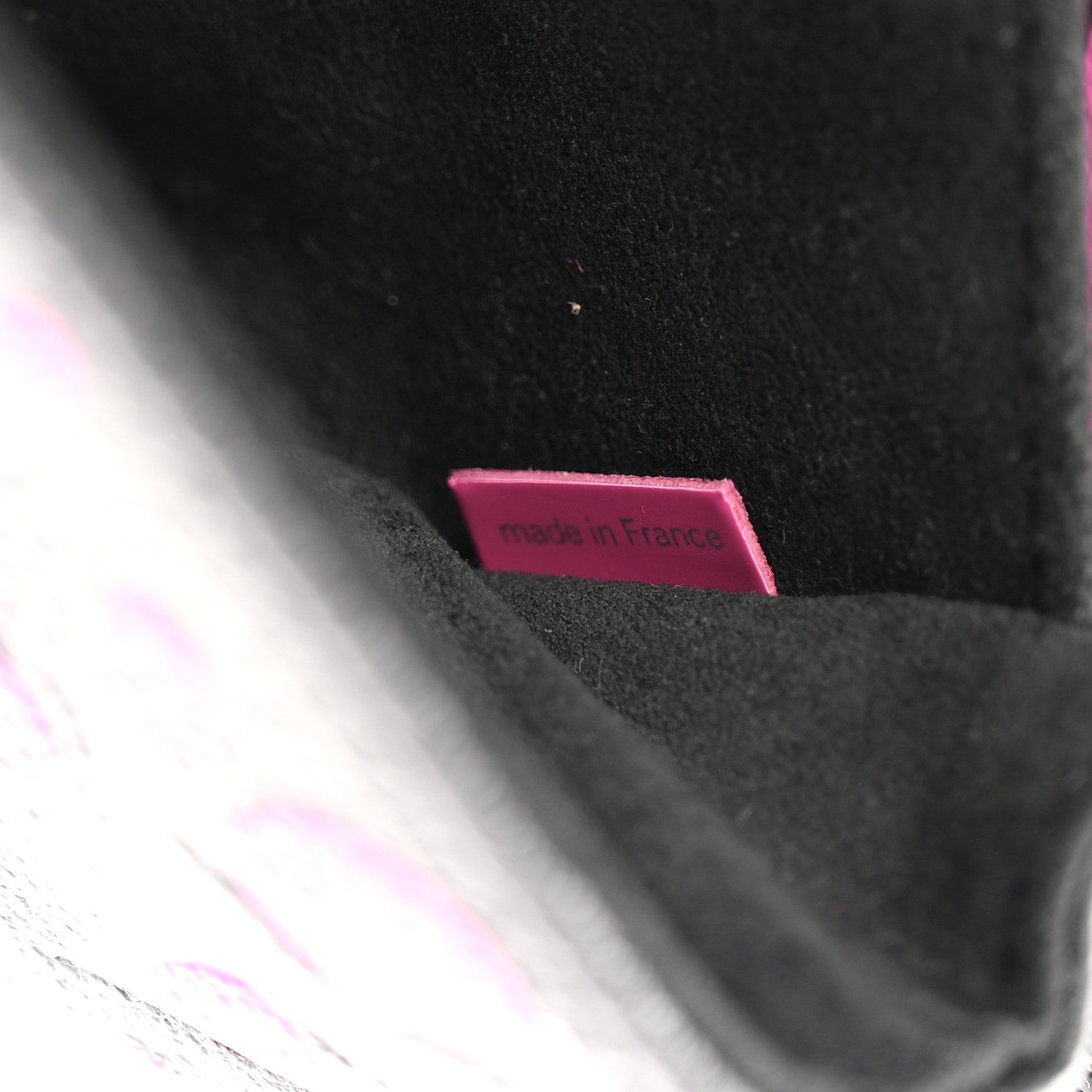 Louis Vuitton LV x YK Empreinte Monogram Giant Pochette Metis Black Fuchsia 7 of 10