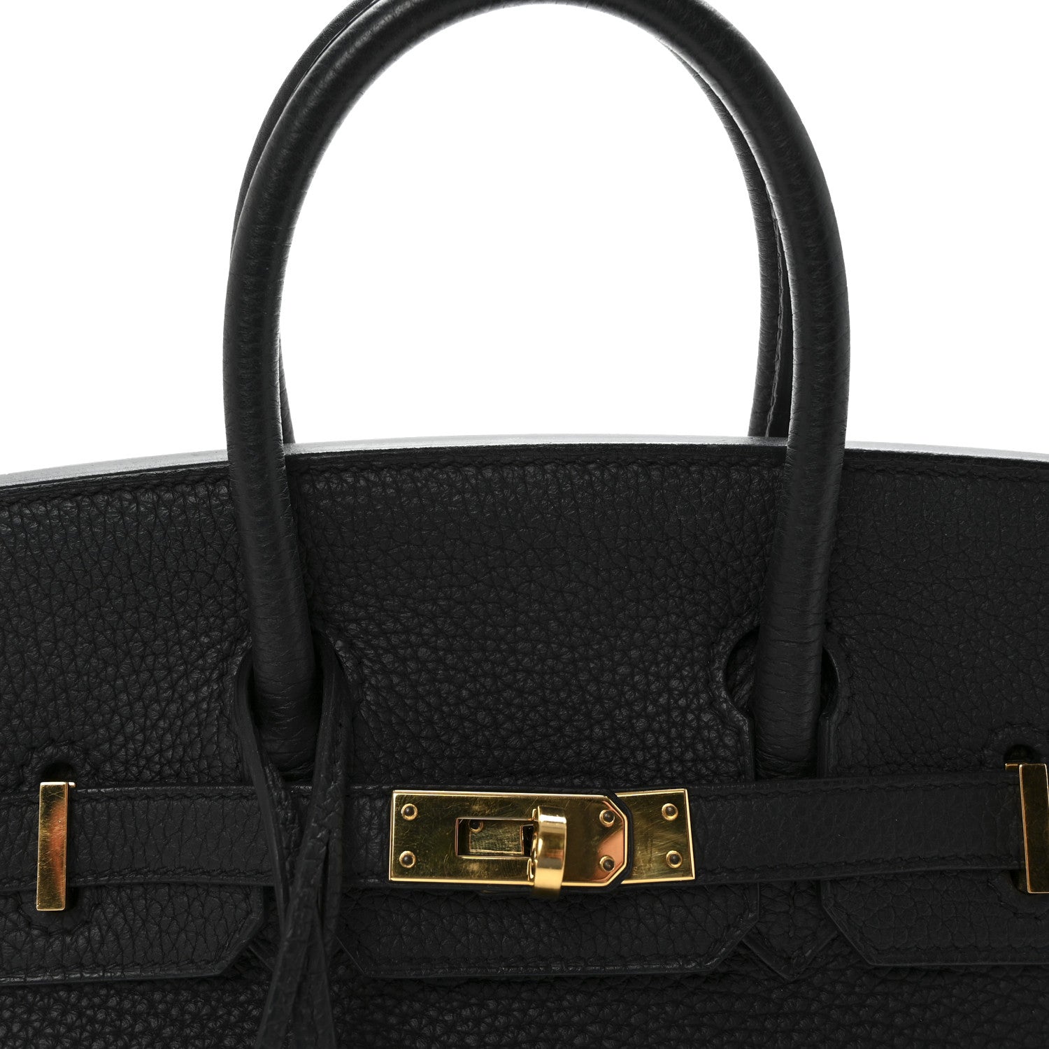 Hermes Togo Birkin 25 Black 7 of 9
