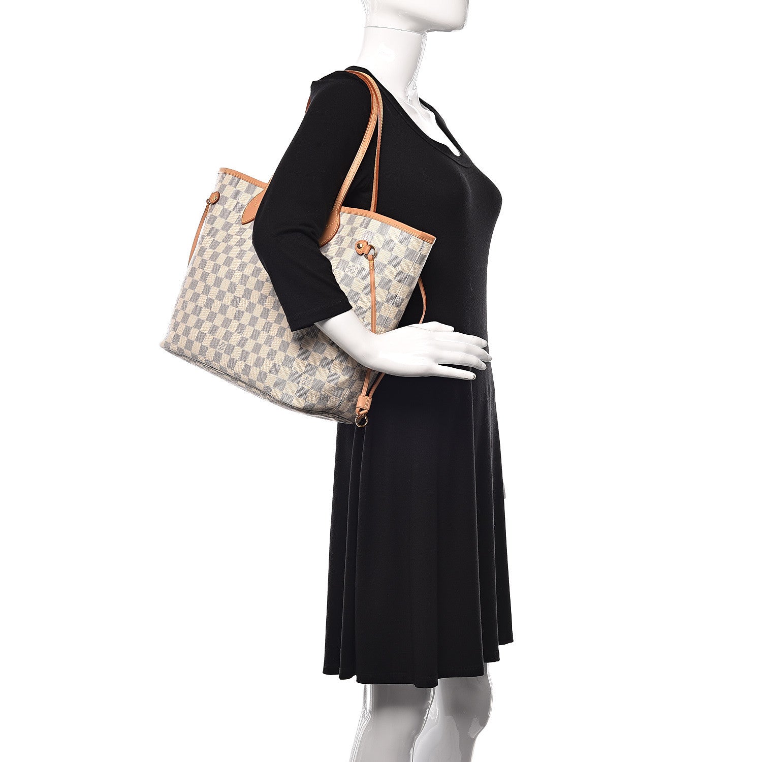 Louis Vuitton Damier Azur Neverfull MM 2 of 11