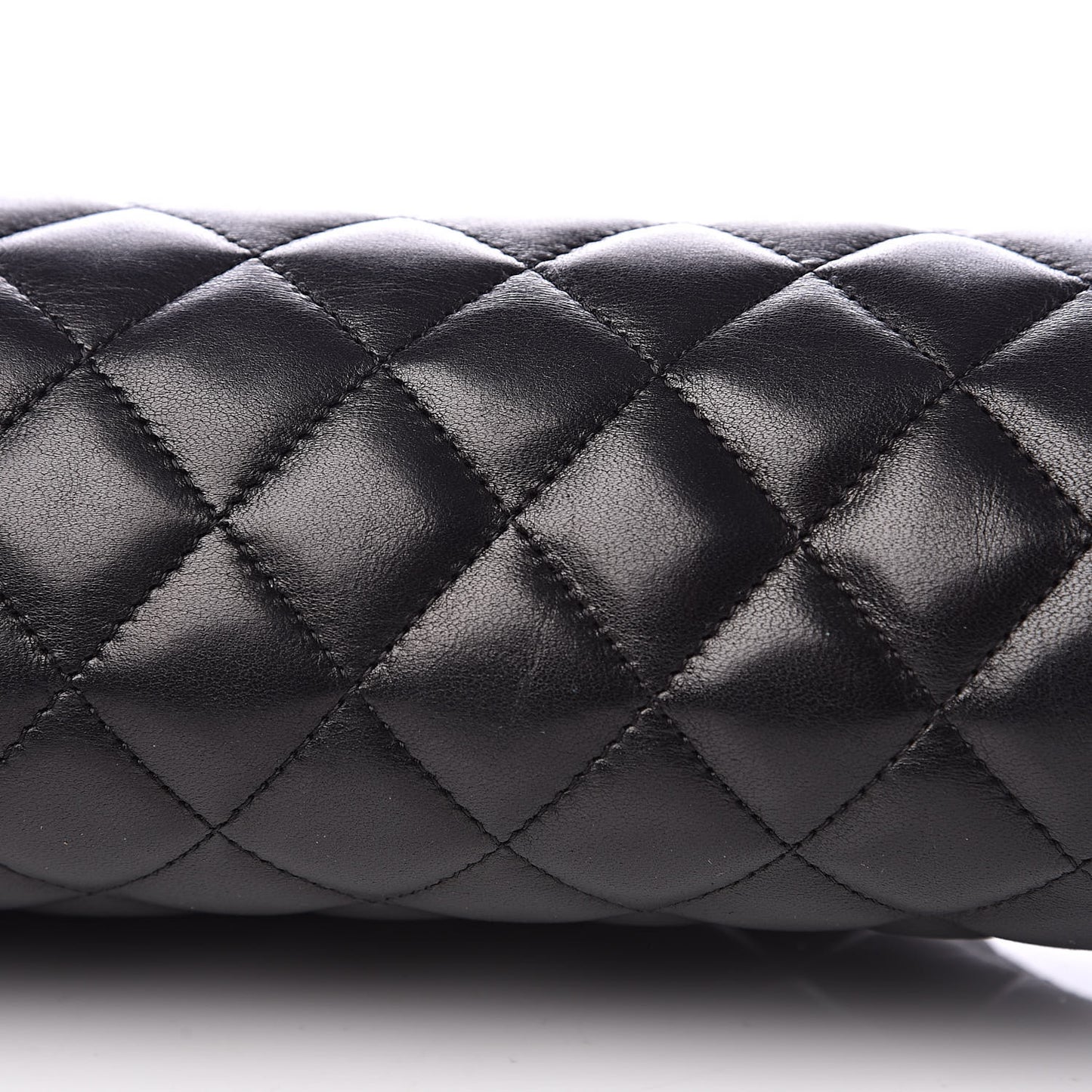 Lambskin Quilted Timeless Clutch Black