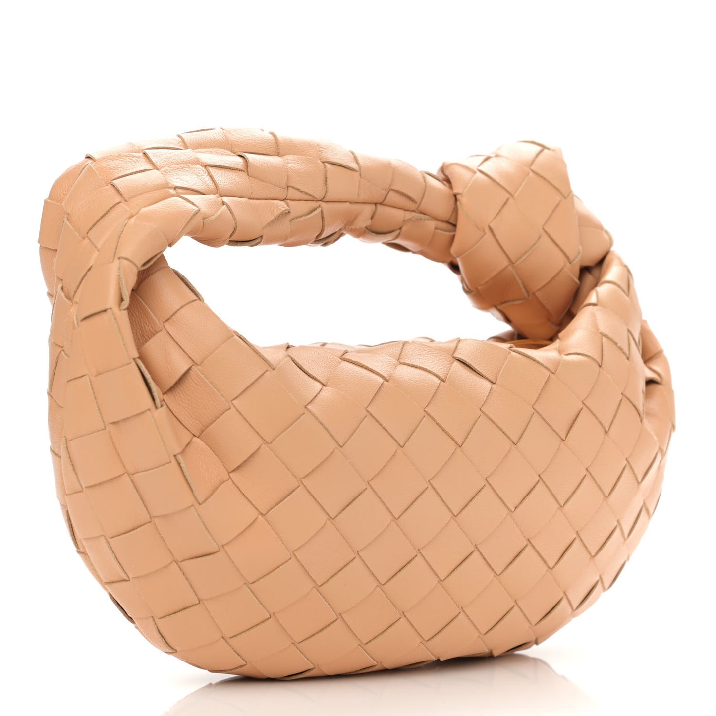 Nappa Intrecciato Mini Jodie Almond
