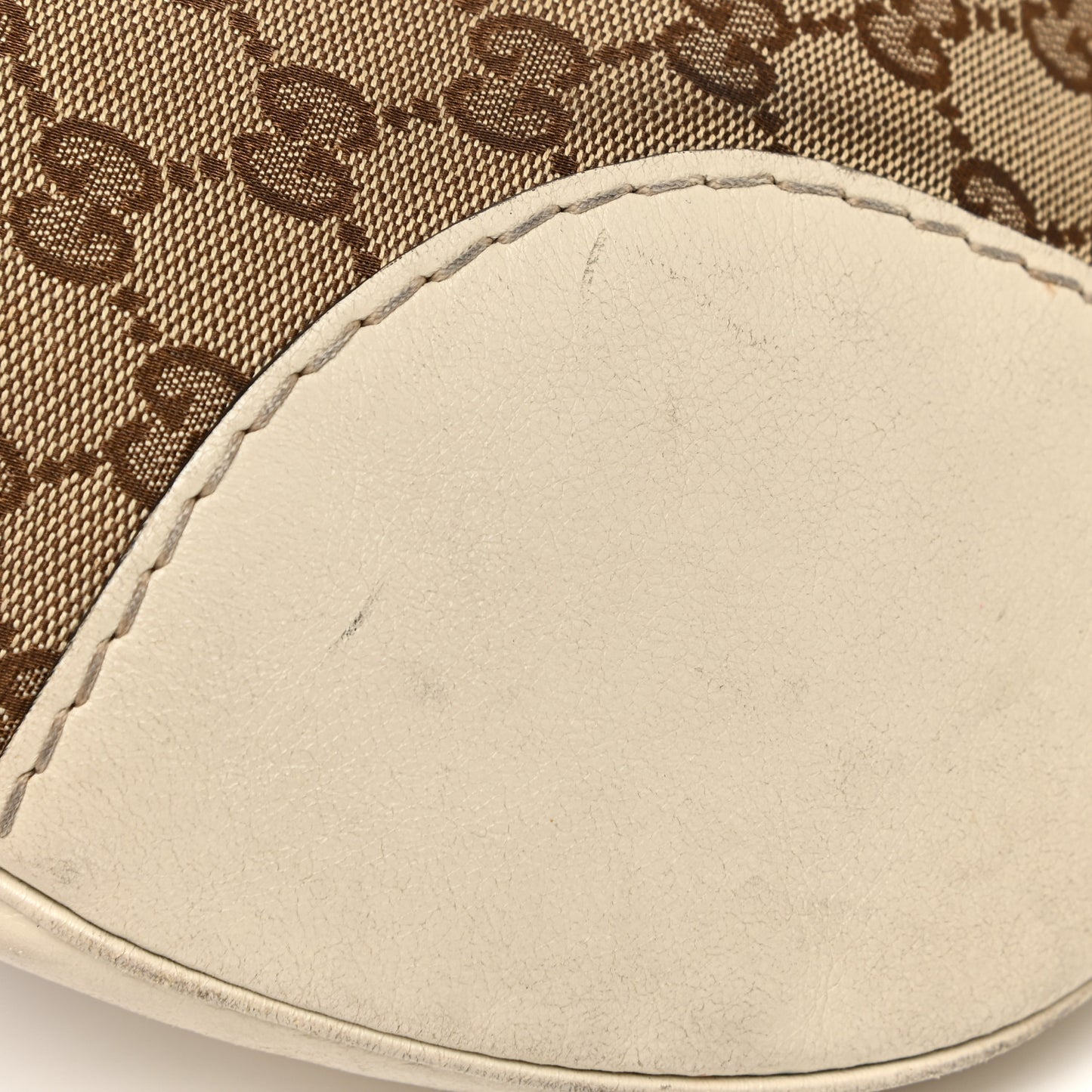 Monogram Medium Charlotte Hobo Off White