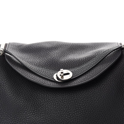 Hermes Taurillon Clemence Lindy 30 Black 13 of 13