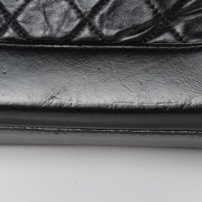 Chanel Aged Calfskin Quilted Small Gabrielle Hobo Black 13 of 14