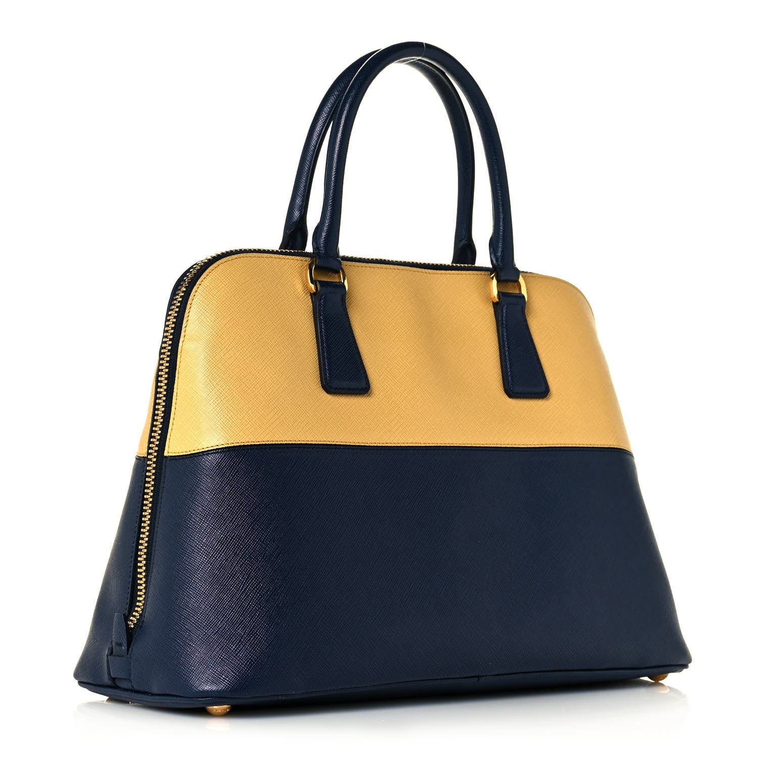 Prada Saffiano Lux Small Promenade Tote Baltico Gine 3 of 13