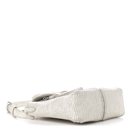 3.1 Phillip Lim 3.1 Shark Embossed Textured Calfskin Mini Pashli Satchel Ivory Dove 4 of 10