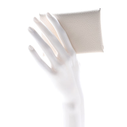 Hermes Chevre Mysore Calvi Duo Card Case Nata 2 of 9