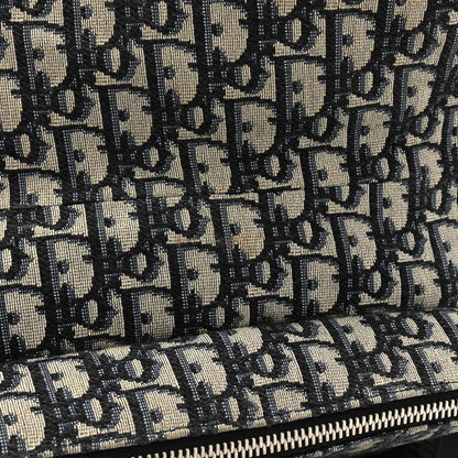 Christian Dior Oblique Mens Saddle Bag Blue 9 of 10