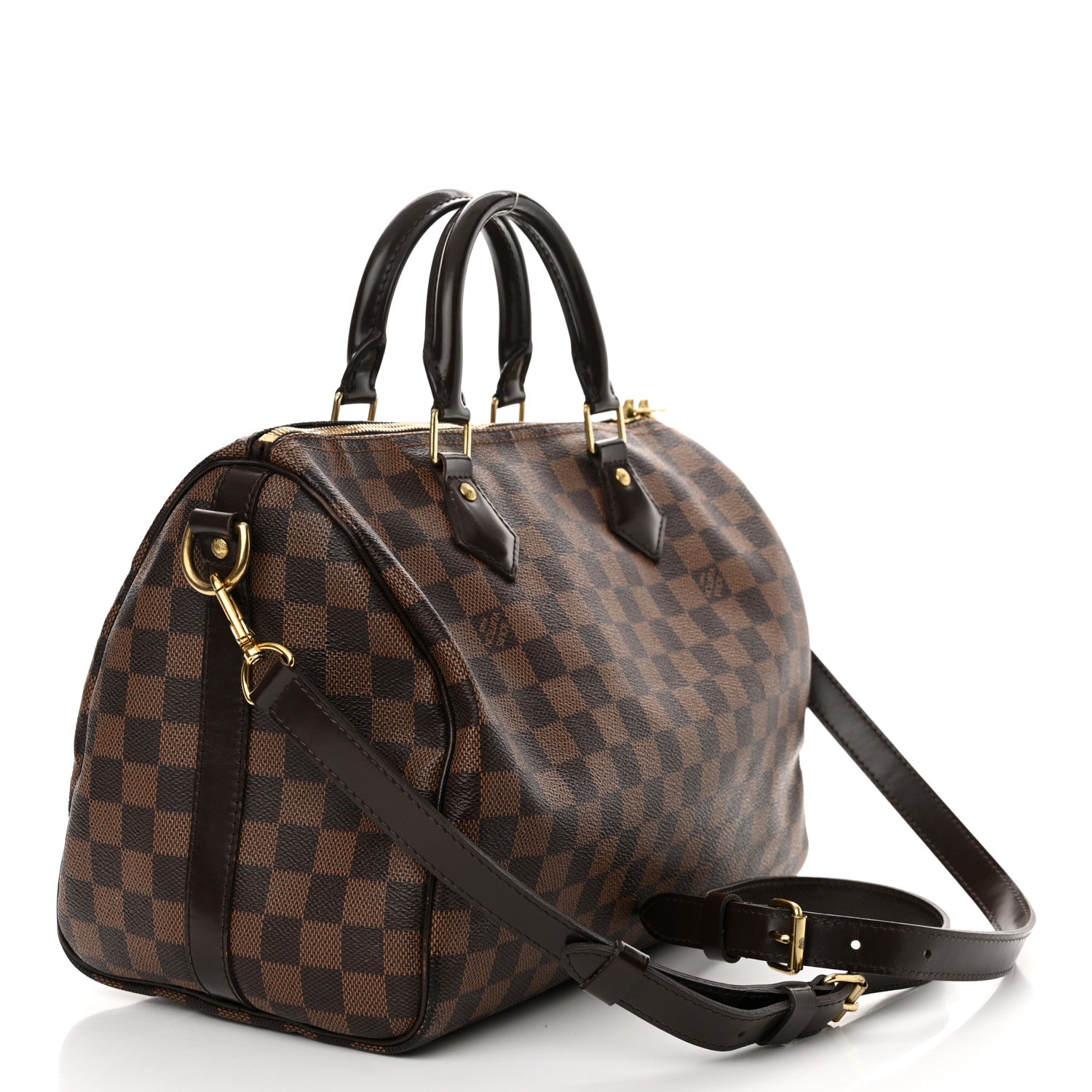 Louis Vuitton Damier Ebene Speedy Bandouliere 30 3 of 14