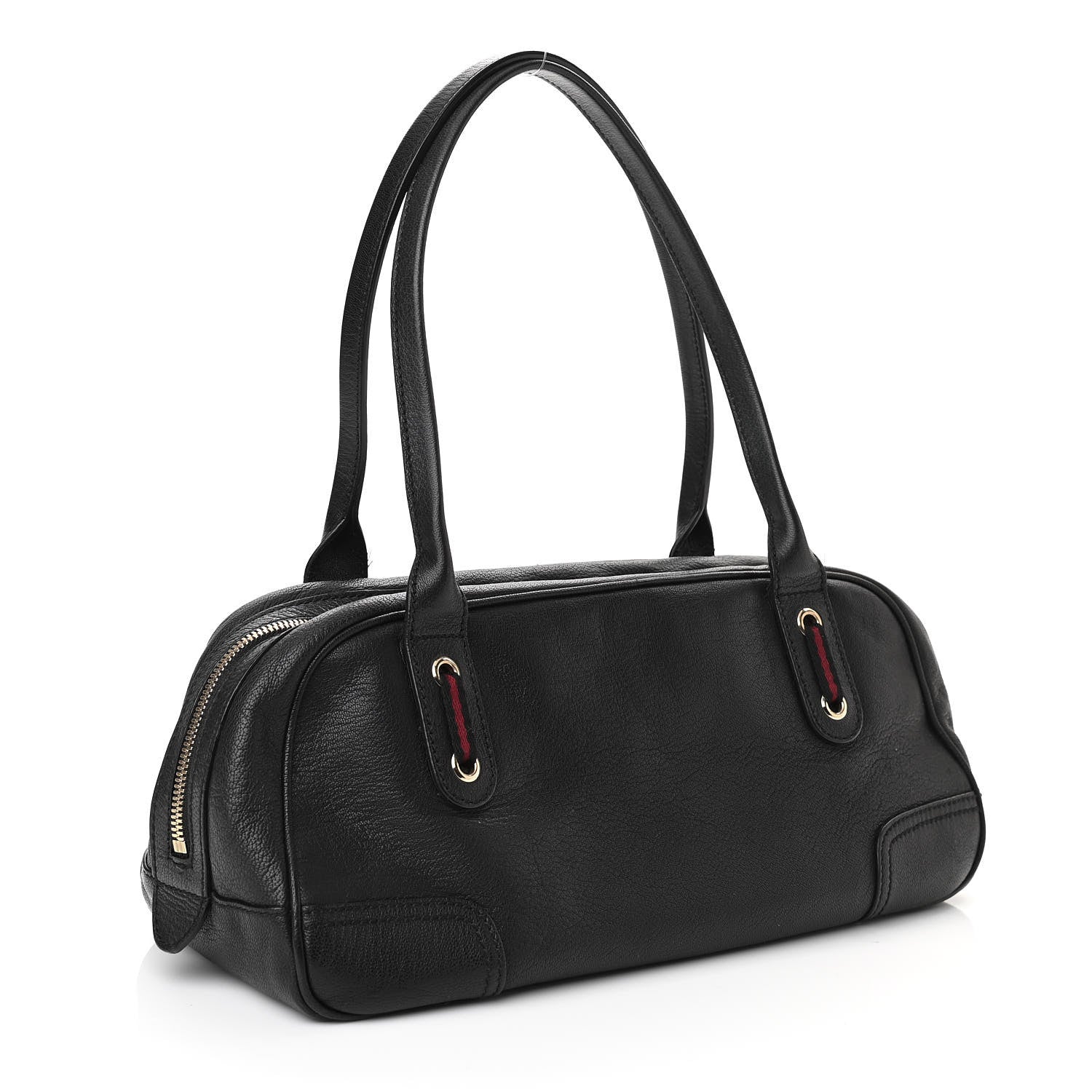 Gucci Calfskin Small Princy Satchel Black 2 of 11