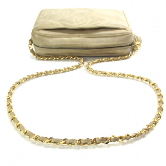 Chanel Lambskin Tassel Camera Case Beige 6 of 12