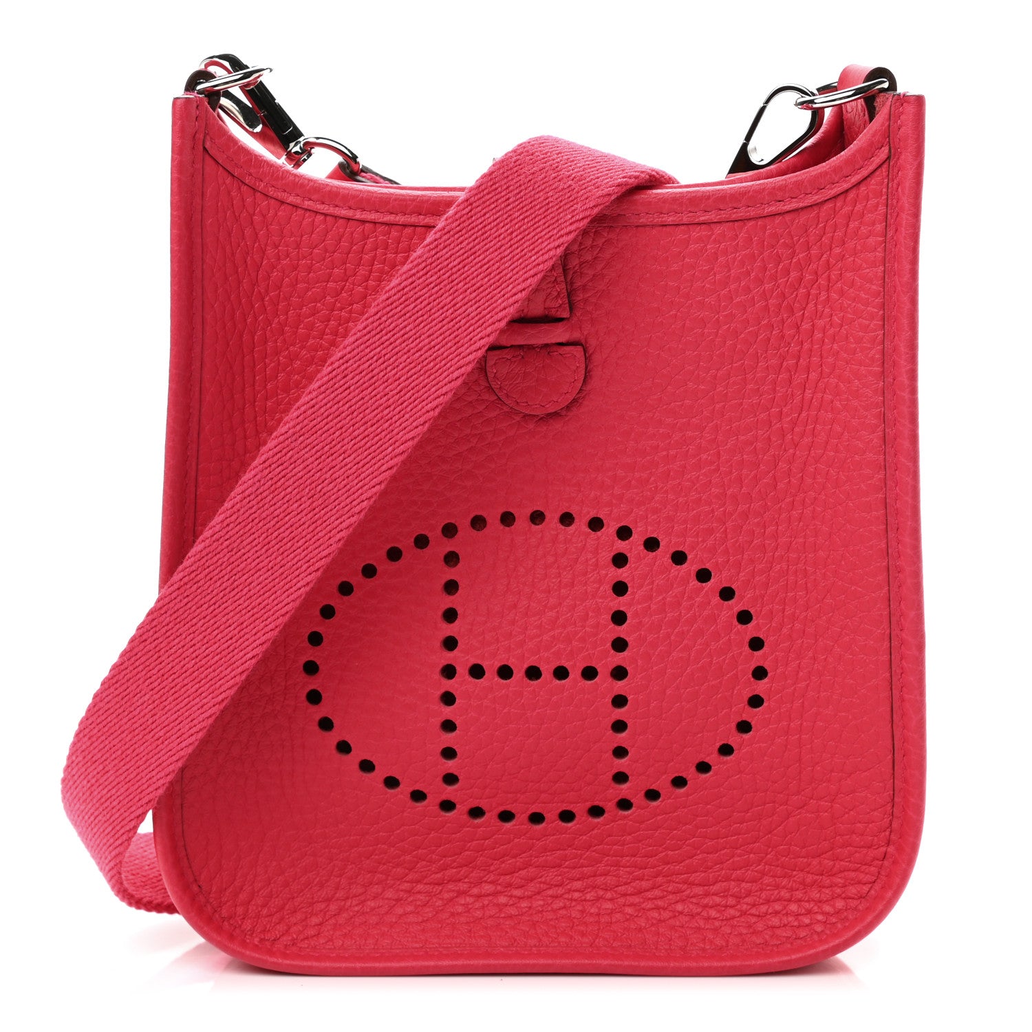 Hermes Taurillon Clemence Evelyne TPM Rose Extreme 1 of 10