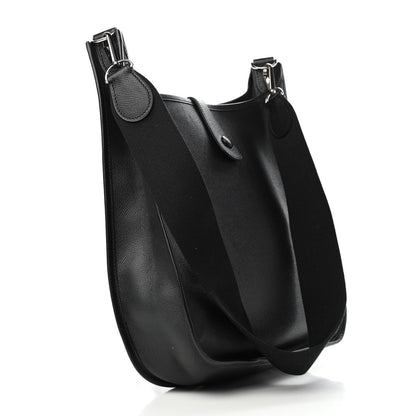 Hermes Epsom Evelyne GM Black 3 of 9