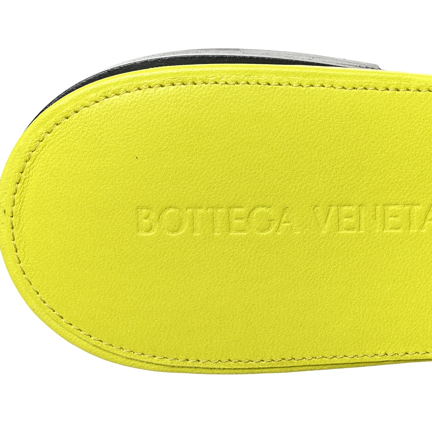 Bottega Veneta Nappa Maxi Intrecciato Lido Flat Sandals 41 Kiwi 7 of 7