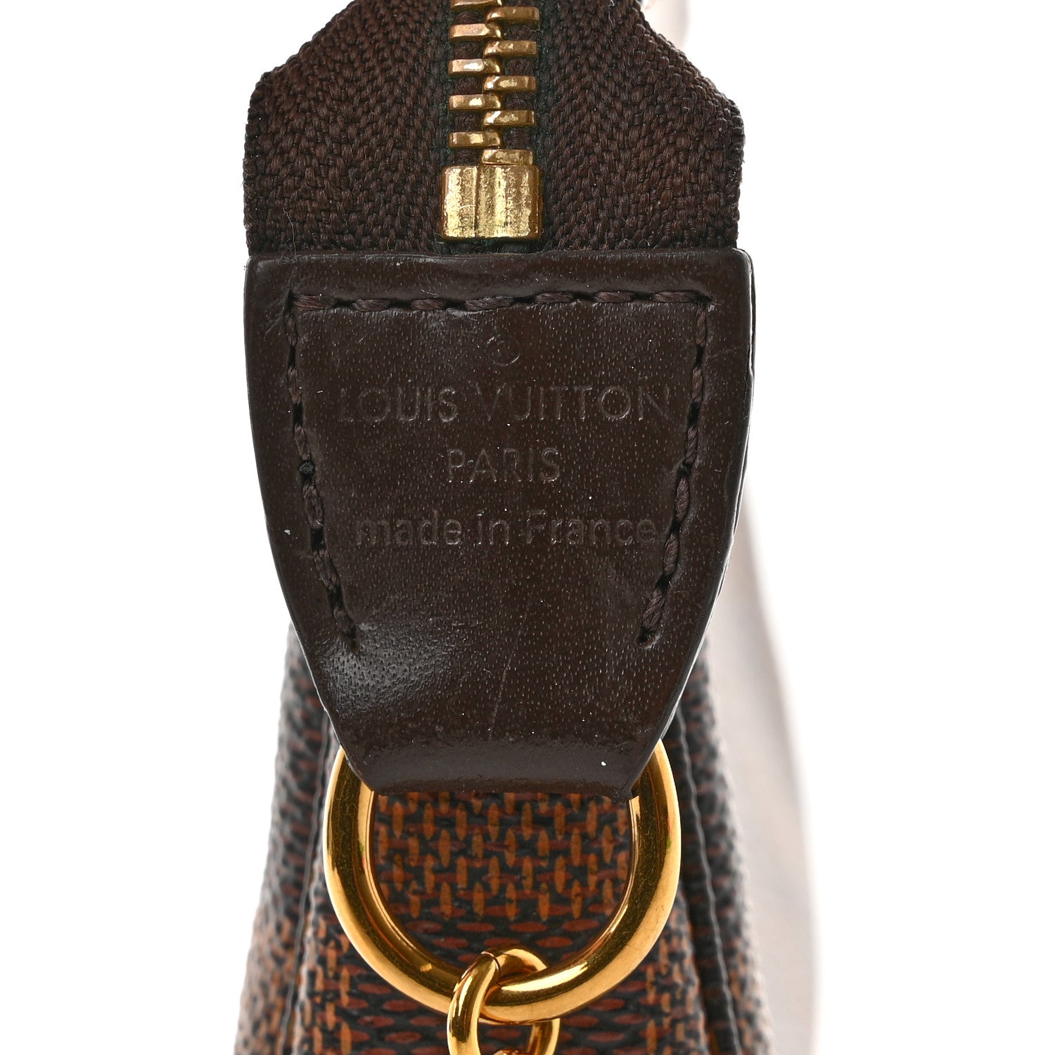 Louis Vuitton Damier Ebene Mini Pochette Accessories 6 of 8
